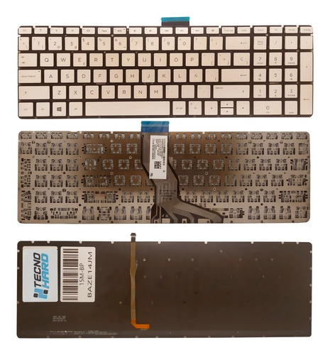 Teclado Español Hp Envy 15m-bp012dx 15m-bp111dx Silver