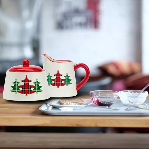 Set De Azúcar Y Crema Para Árbol De Navidad De Amici Home, C