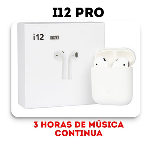 Audifonos I12tws Pro, Ver Video Adjunto, Funda Incluida