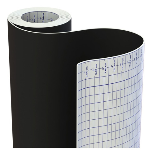 Imagen 4 de 8 de Papel Contact Autoadhesivo Negro Pizarra 0.45 X 2mts Soul