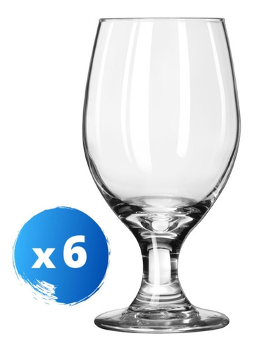 Copa Para Cerveza - Libbey 414 Ml Perception - X 6