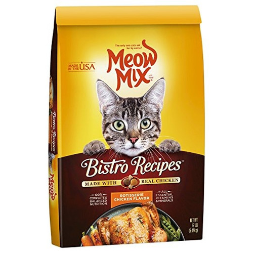 Meow Mix Bistro Recetas Pienso Para Gatos