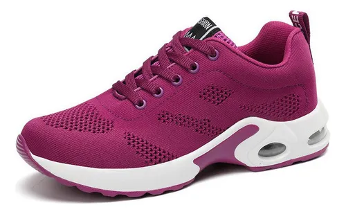 Zapatos Con Cámara De Aire Cómodos E Informales Para Mujer