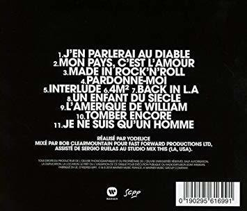 Hallyday Johnny Mon Pays Cest Lamour Canada Import  Cd