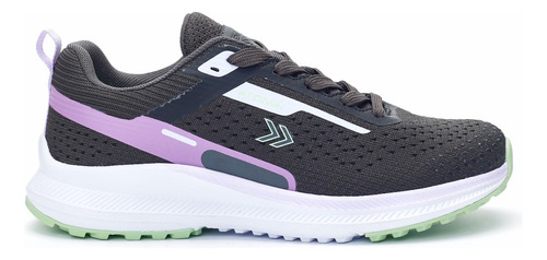 Zapatilla Deportiva Topo Y Lila Ciclon Mujer Atomik