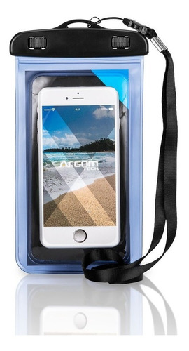 Imagen 4 de 4 de Estuche Funda Waterproof Sumergible Smartphone Impermeable