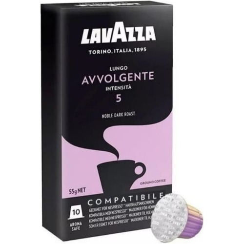 Café Avvolgente En Cápsula Lavazza 10 Unidades