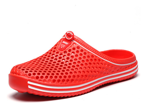 Sandalias De Playa Sin Cordones De Malla Para Hombre - Zapat