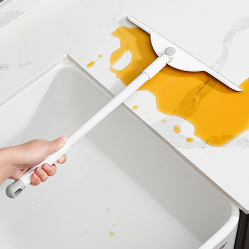 Escobilla De Goma Para Ducha, Mango Ergonómico,