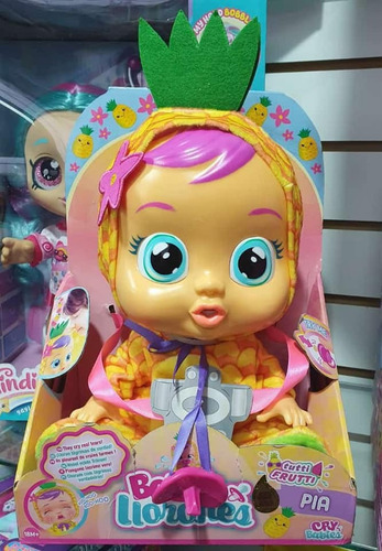 Cry Babies Tutti Frutti Mia Ella Muñeca Bebe Lloron C/ Aroma