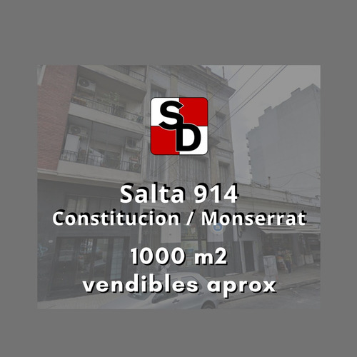 Monserrat / Constitucion - Corredor Medio - 1000 M² Vendibles - Baja Incidencia!