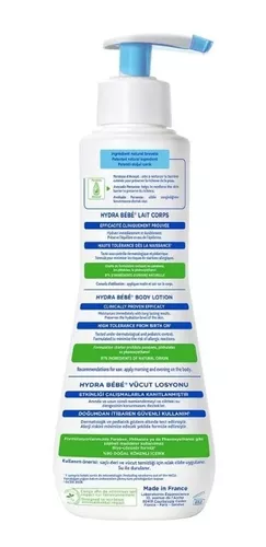 Mustela Crema Corporal Hidratante Para Piel Normal, 300 Ml