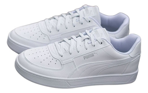 Tenis Puma Caven 2.0 Blanco Comodo Ligero Moda 392290-02