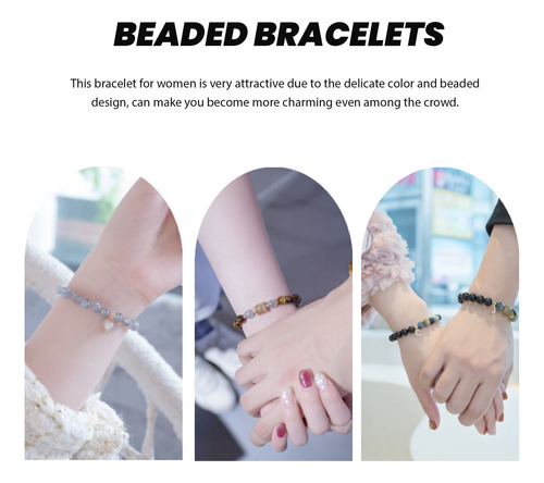 2 Pulseras Con Mancuernas Para Hombre Y Mujer