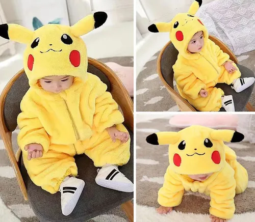 Mameluco de pikachu para bebe hotsell