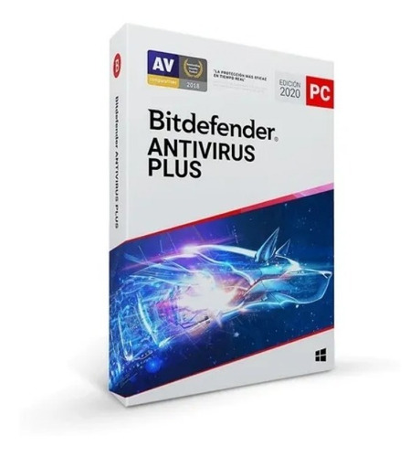 Antivirus Bitdefender Antivirus Plus 1 Dispositivo 1 Año