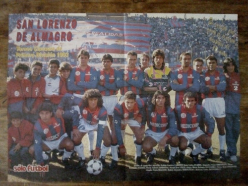 Posters San Lorenzo De Almagro Torneo Clausura 1993