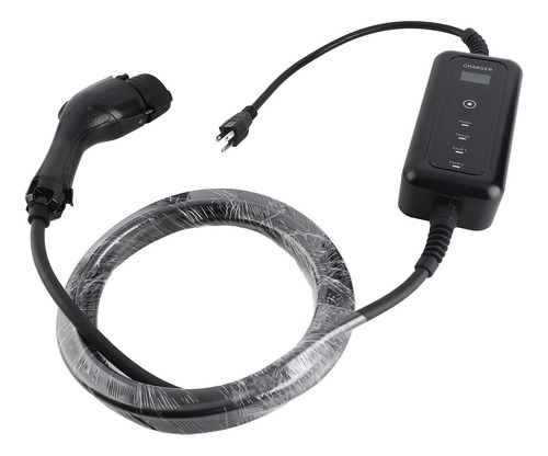 Enchufe Ev, 1 Cable Tipo 1 Sae J1772, Estándar De 3,5 Kw, 16