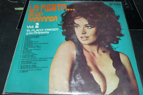 Jch- Freddy Roland La Fiesta Es Con Parranda Vol. 2 Lp 