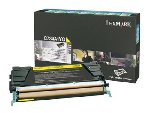 Tóner Lexmark Programa Retorno C734a1yg Amarillo 6000 Págs