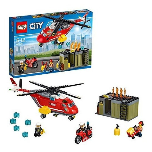 Set Construcción Lego City Fire Unidad De Respuesta A