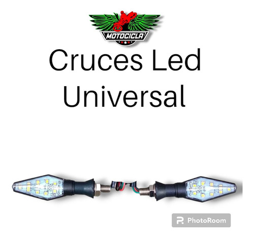 Cruces Led Universal Moto