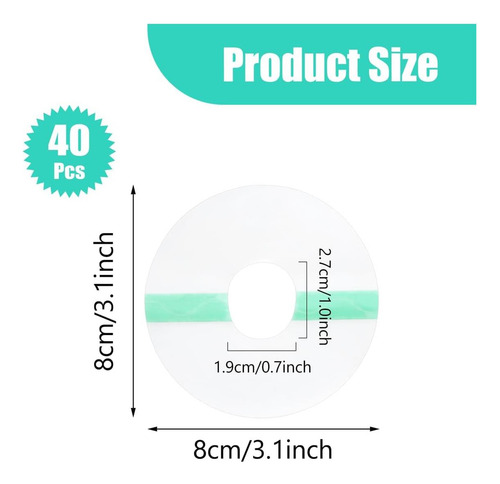 Yoshares Dexcom G7 Adhesive Patches (40 Unidades) -protecció
