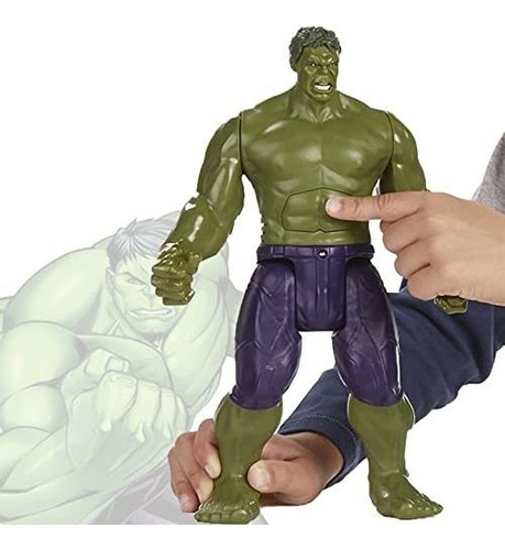 Titan Hero Tech Electronic Hulk Figura De Acción De 6grcx