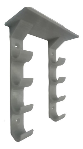 Soporte De Plumones Y Borrador, Mxzbz-001, 1 Pza 15x10x5cm, Color Gris