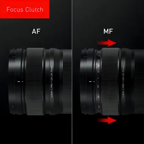 Lente Panasonic Lumix S Pro 24-70mm F/2.8 L-mount Preto L-mount