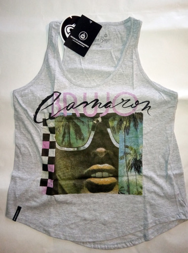 Remera Musculosa Camaron Brujo Mujer Talle Xl