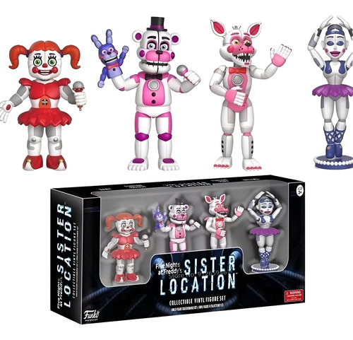 Five Nights Baby - Funtime Freddy - Funtime Foxy - Ballora