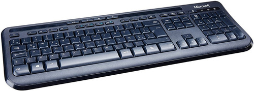 Imagen 6 de 6 de Teclado Microsoft 600 QWERTY español color negro