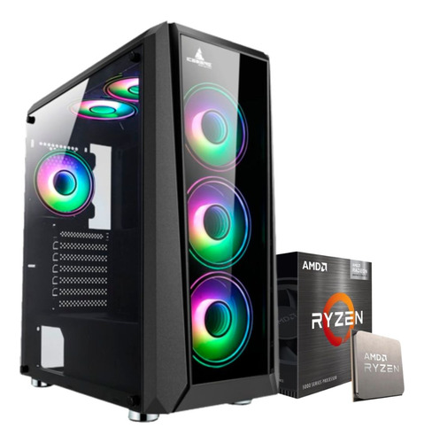 Torre Amd Ryzen 7 5700g -board A 520-ram 16gb-ssd 512mb 