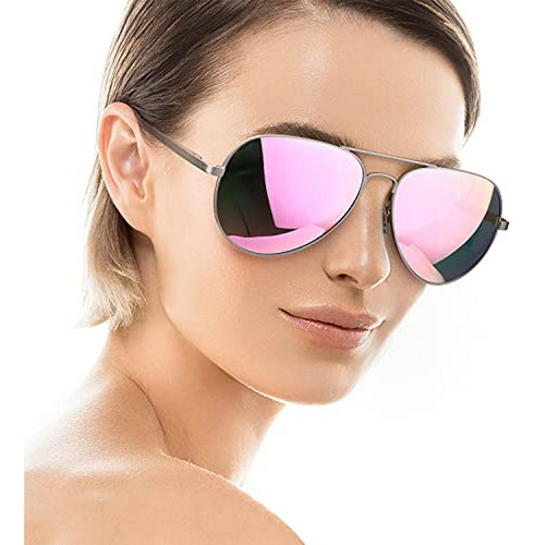 Lentes De Sol - Sodqw Aviator Sunglasses For Women Polarized