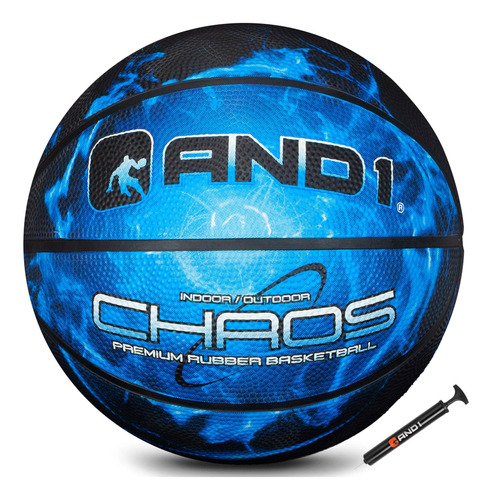 And1 - Pelota De Goma De Baloncesto Chaos (desinflada Con B.