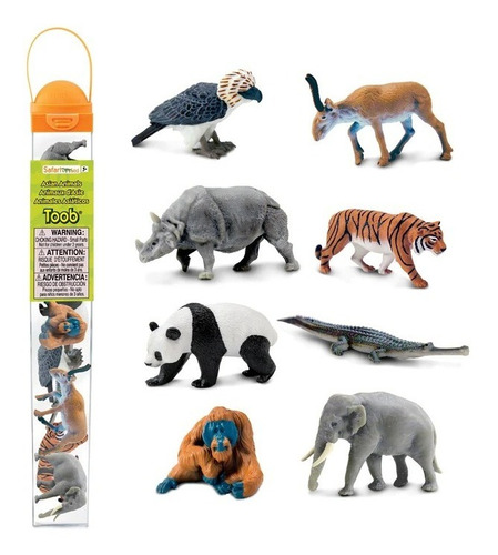 Safari Ltd Toob Asian Animals Figuras Escala Fauna Asiatica