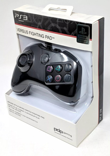 Control Alambrico Pdp Versus Fighting Pad Compatible Ps3 (Reacondicionado)