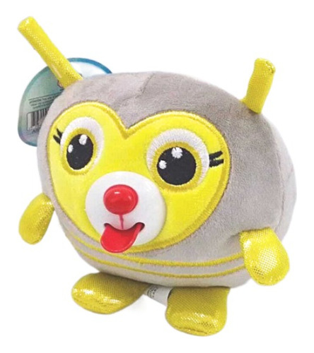 Imagen 2 de 7 de Peluche Fantasia Abeja Big Lenguas Pets Con Brillo Y Sonido