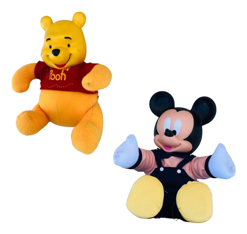 Combo New Toys Disney Baby Muñeco Pooh + Mickey Outlet