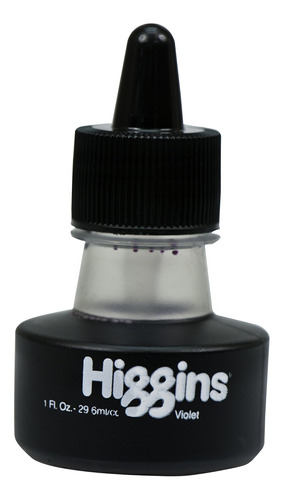 Higgins Tinta De Dibujo Pigmentada, Violeta, De 1 Onza (4467