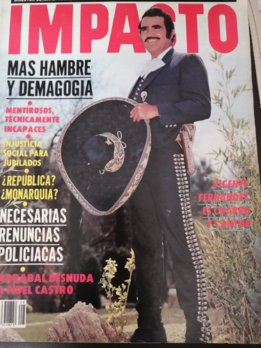 Revista Impacto Vicente Fernández 