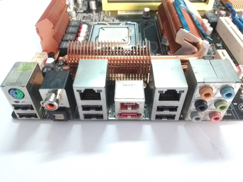 Placa Socket Lga 775 P5q-e Asus ----- Core 2 Quad/core 2 Duo (Usado)