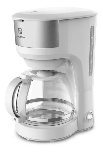 Cafetera Eléctrica Electrolux Blanca/inx Ecm21 1,2l Tio Musa