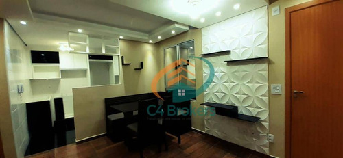 Imagem 1 de 14 de Apartamento Com 2 Dormitórios À Venda, 43 M² Por R$ 185.000,00 - Água Chata - Guarulhos/sp - Ap2139