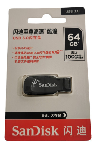 Pendrive Sandisk 64gb Usb 3.0 