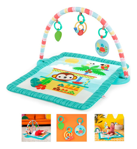 Gimnasio De Actividades P/bebe Tiki Toy Bar Bright Starts