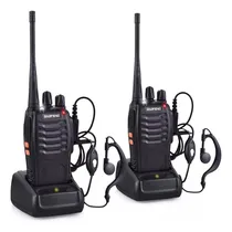 Comprar Par De Radios Baofeng Transmisor + Manos Libres