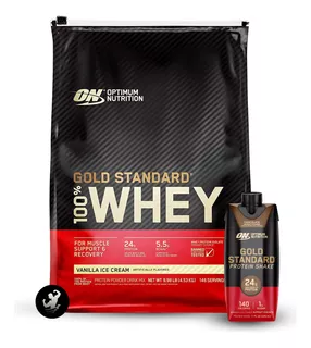 Gold Standard 100% Whey 10 Lb, Proteína, Optimum Nutrition