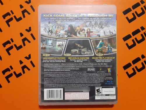 Lego Star Wars Saga Ps3 (leer Descripción) Físico Dom Play (Usado)